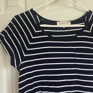 Petite Med Jones NY cap sleeve t-shirt dress